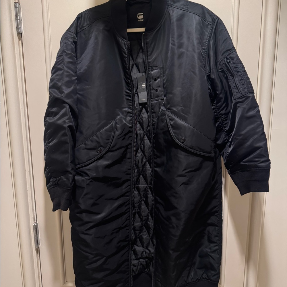 G-Star Rae Women's Long Bomber Jacket